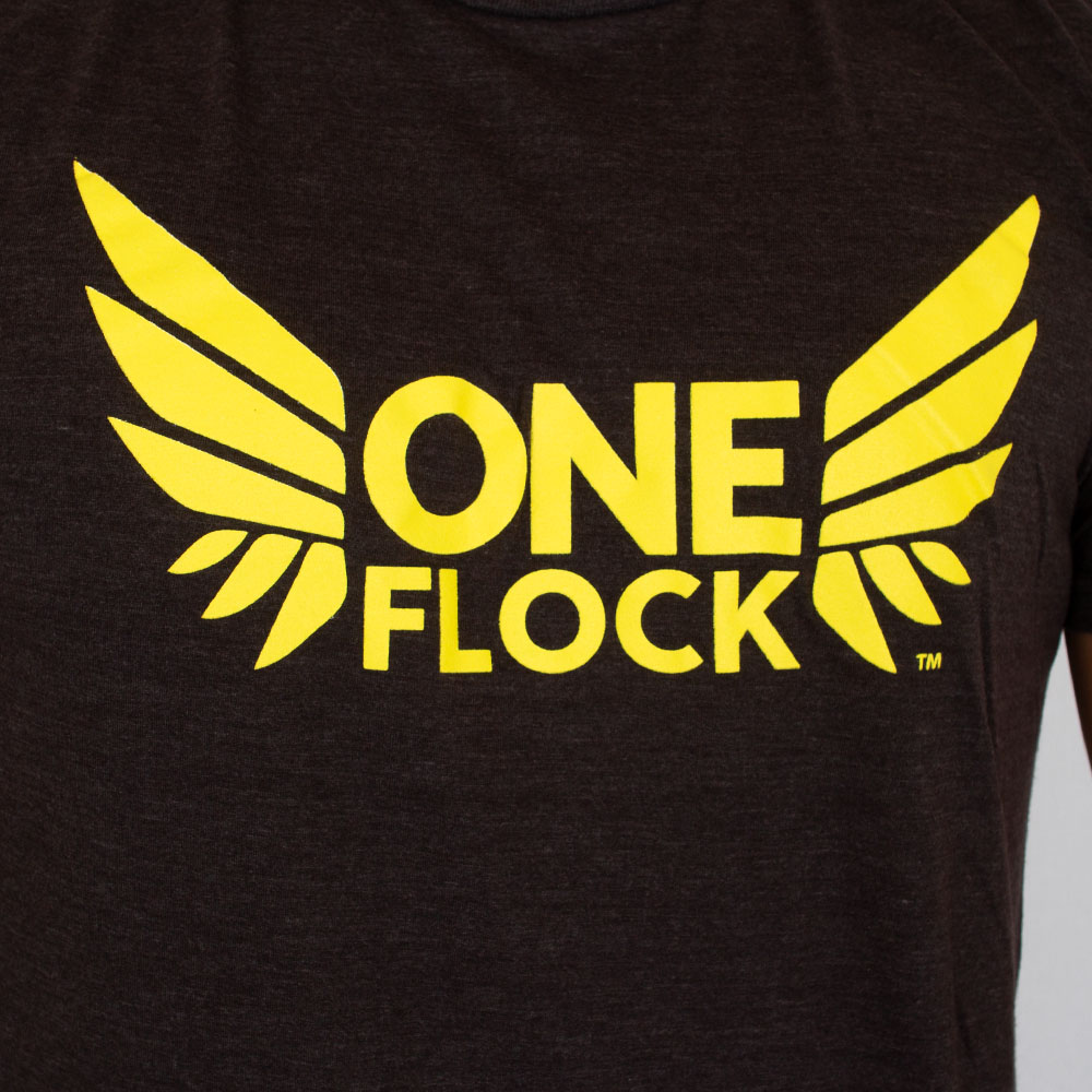 Ducks Spirit, McKenzie SewOn, Black, Crew Neck, Polyester Blend, Men, Unisex, Football, Reprieve, One Flock, T-Shirt, 1003693